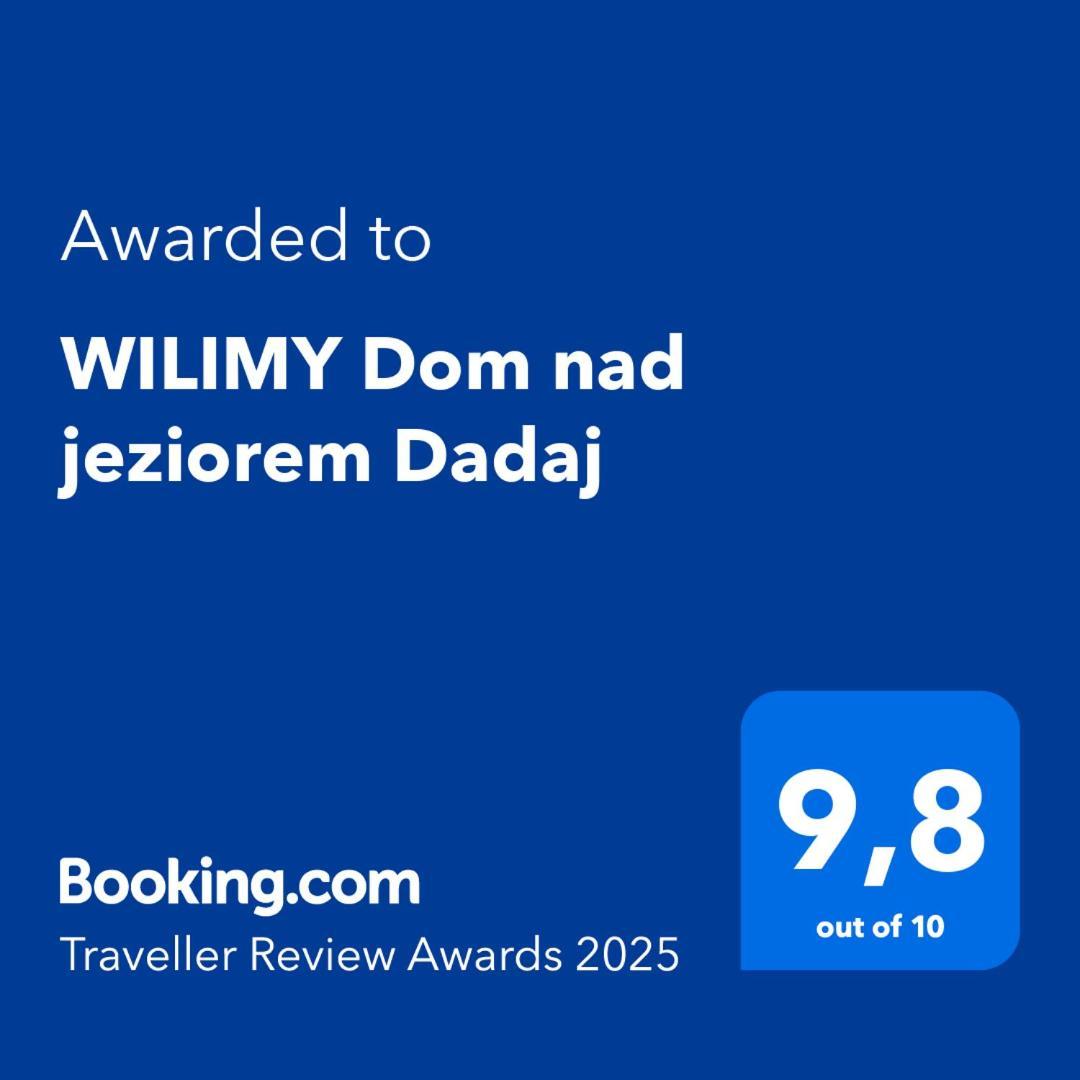 WILIMY Dom nad jeziorem Dadaj Zewnętrze zdjęcie